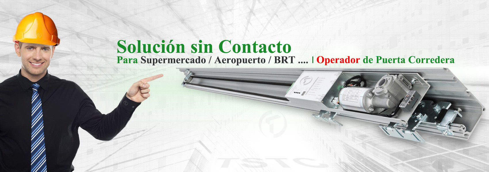 Operador de Puerta Corredera de TSTC