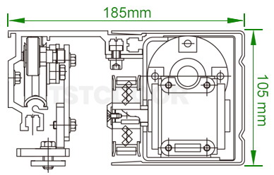 Sliding Door Operator -TS300-2