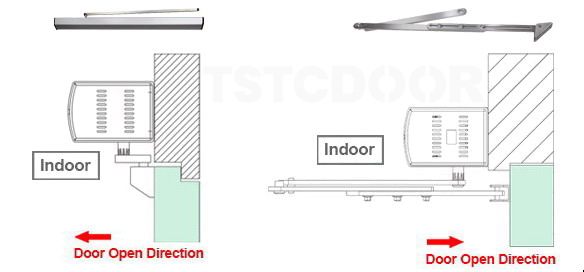 TSTC Swing Door Operator-2 arms
