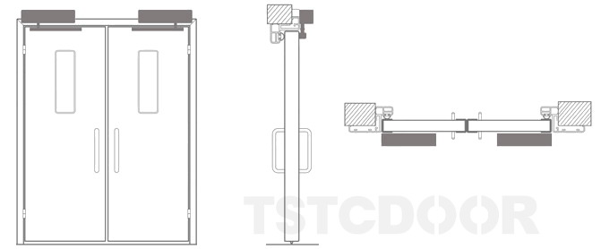 TSTC swing door operator-heavy duty