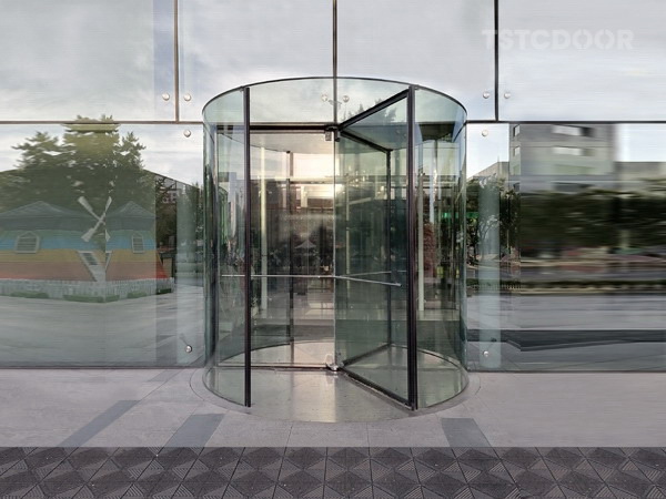 TSTC All Glass Revolving Door &Hotel Project in Romania-2