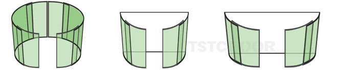 Automatic Curved Door -TC100(图1)