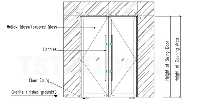 Drawing for Puertas Batiente-TSWD-20250823-1