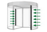 3/4 Wing Revolving Door-TAR300-pic8