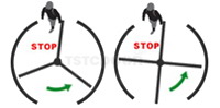 3/4 Wing Revolving Door-TAR300-pic9