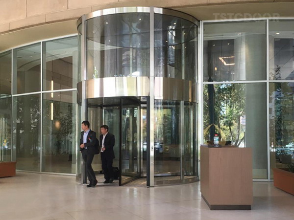 HYATT Hotel Santiago-TSTC Revolving Door with Big Height-pic2