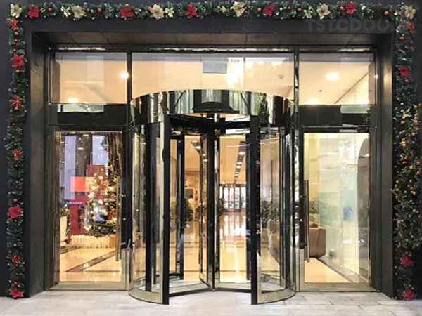 Thai Holiding Tower in Vietnam -TSTC Revolving Door-pic2