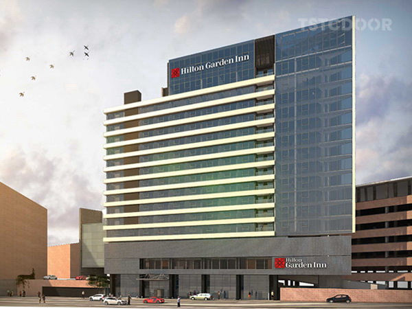 TSTC revolving door for Hilton Hotel Montevideo-pic1