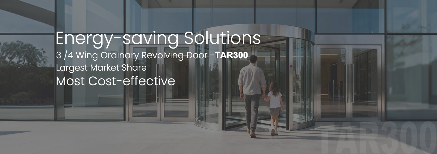 TAR300-3/4 Wing Revolving Door