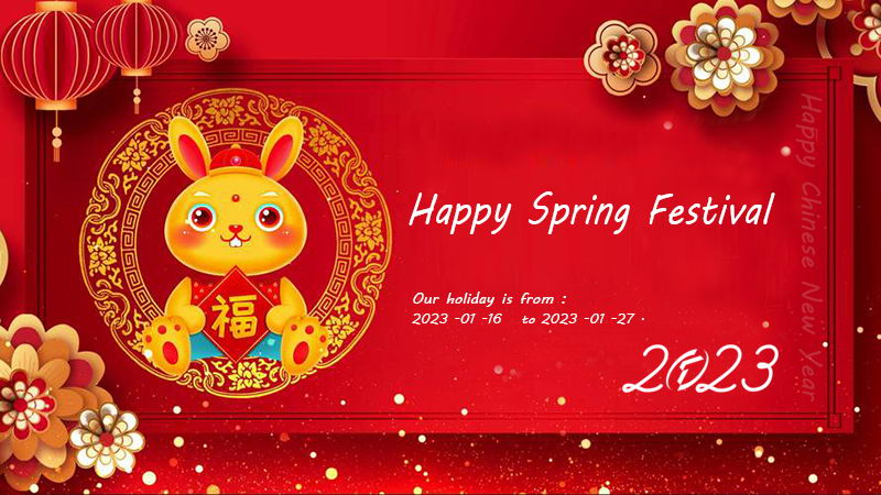 Happy Chinese Spring Festival 2023