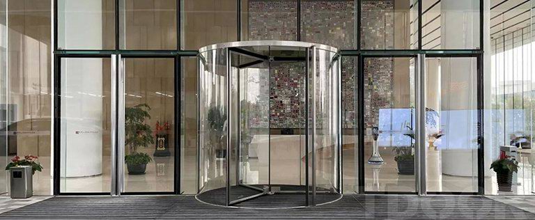 TSTC All-glass revolving door TAR600