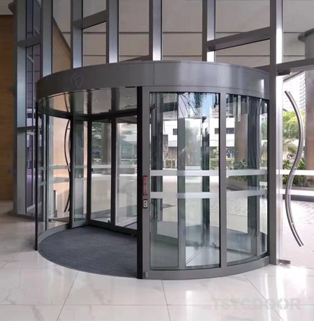 TSTC 2 Wing Auto Revolving Door-3 TSTC 2 Wing Auto Revolving Door-3