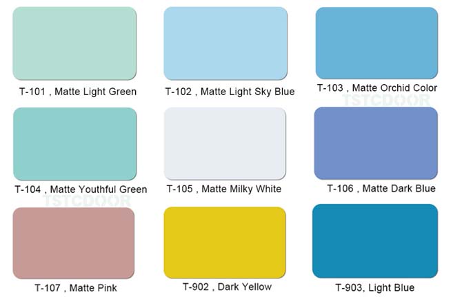 Popular Painting Colors for TSTC Hermetic Door Popular Painting Colors for TSTC Hermetic Door