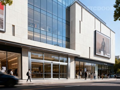 Shopping Mall Project - TSTC Automatic Sliding Door in South Asia