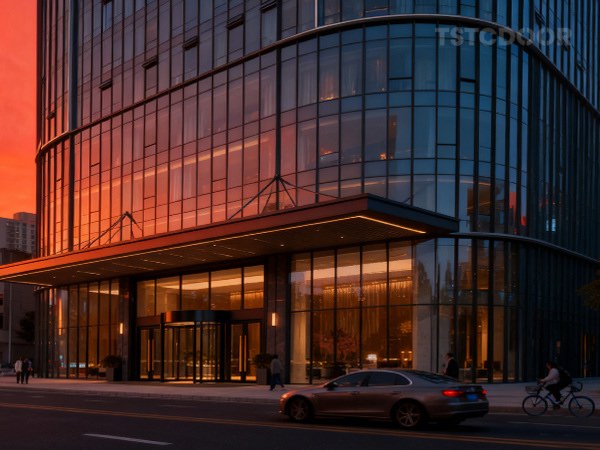 TMR300-Manual Revolving Door for hotel-1