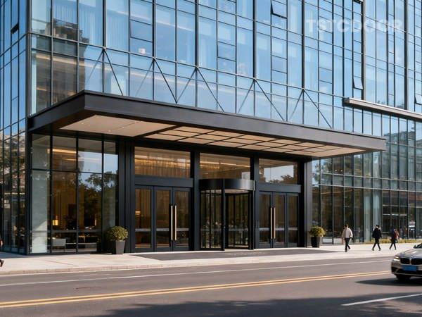 TAR200-2 Wing Automatic Revolving Door for Hotel in China-1