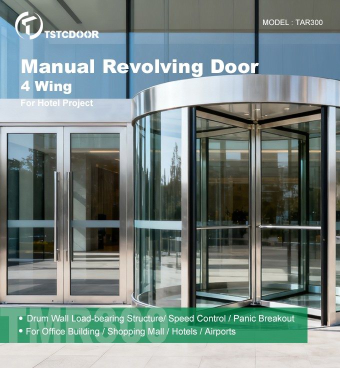 TAR300-4 Wing Revolving Door-TSTC