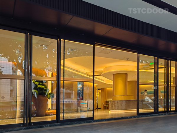 TS300-commercial sliding door for Hotel-3
