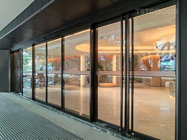 TS300-commercial sliding door for Hotel-1