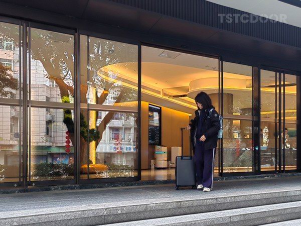 TS300-commercial sliding door for Hotel-2