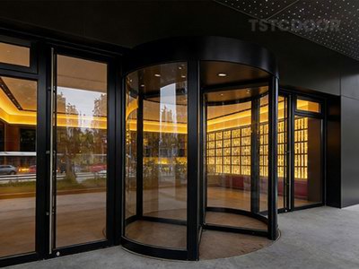 Four Wing Revolving Door for Hotel Project In East Asia -TAR300