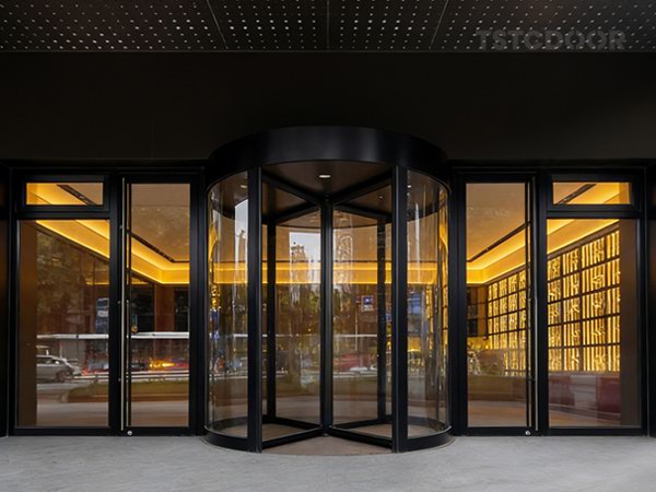 TAR300-3/4 wing revolving door-hotel project-2