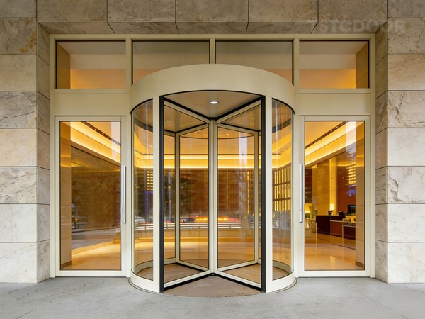 TAR300-high capacity 3/4 wing revolving door-2 TAR300-high capacity 3/4 wing revolving door-2
