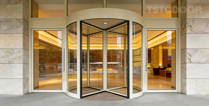 TAR300-3/4 Wing Revolving Door from TSTC