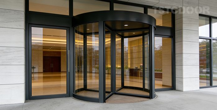 TAR300-3/4 Wing Revolving Door from TSTC