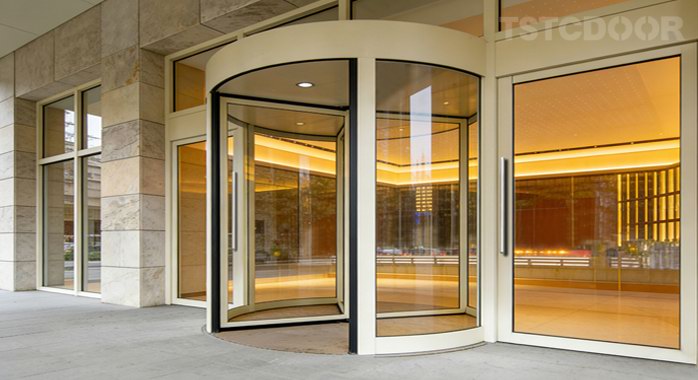 TAR300-3/4 Wing Revolving Door from TSTC Doors TAR300-3/4 Wing Revolving Door from TSTC Doors