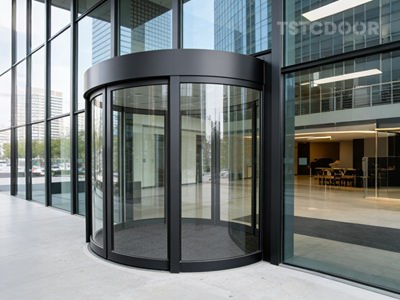Curved Sliding Door for Office