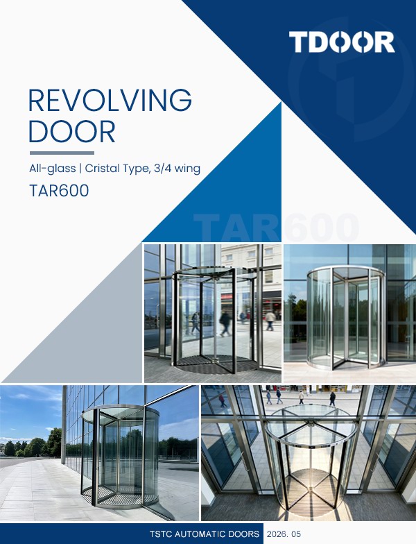 TAR600-all glass revolving door-TSTC Automatic Doors