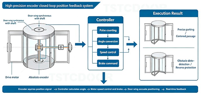 Encoder-working principle -Revolving Door-TSTC Encoder-working principle -Revolving Door-TSTC