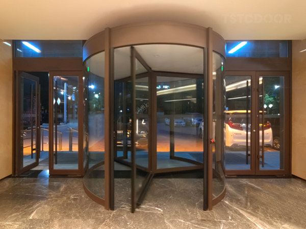 3 Wing Automatic Revolving Door -Hotel -TAR300-TSTC -1