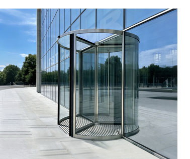 All-glass revolving door-TAR600-TSTC