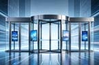 Automatic Revolving Doors In N